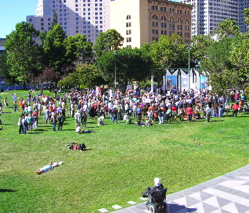 Demonstration against Torture @ APA San Francisco Meeting