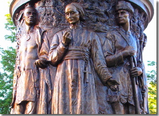 [Simon
                  Le Moyne Monument]
