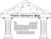 logo: periodic table in classical temple