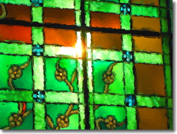Stained Glass - Panasci Chapel