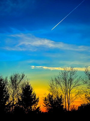 Dusk over
                  Le Moyne College