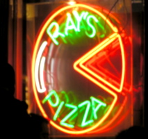 [Ray's
                    Pizza Sign, NYC]