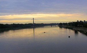 Vistula
                  River, Saturday Morning