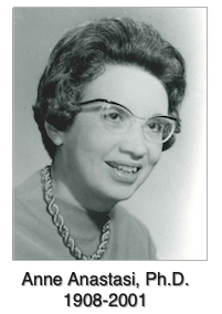 Anne
                        Anastasi, Ph,D.