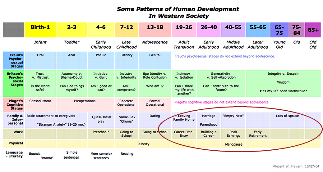 [Development Timetable - Adults]