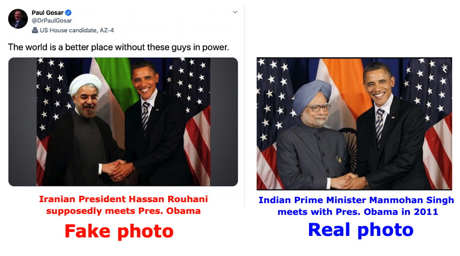 Fake vs. Real Photo