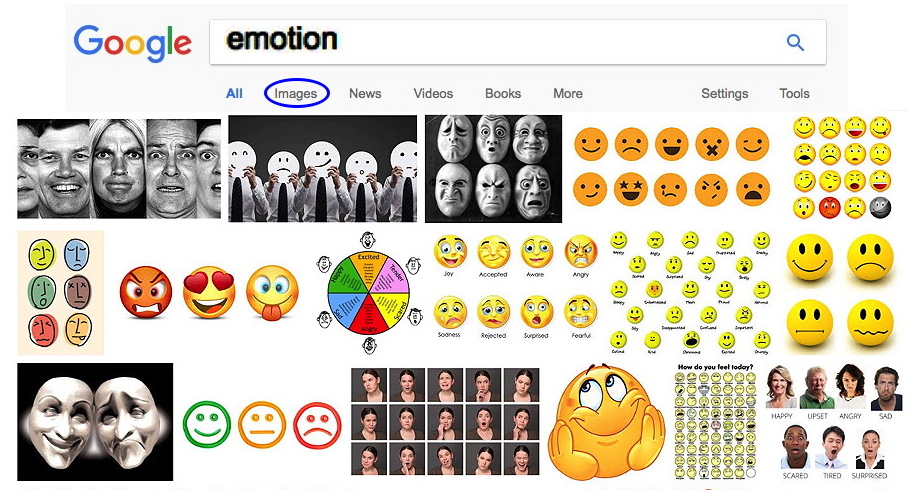 Google - Images of
"Emotion"