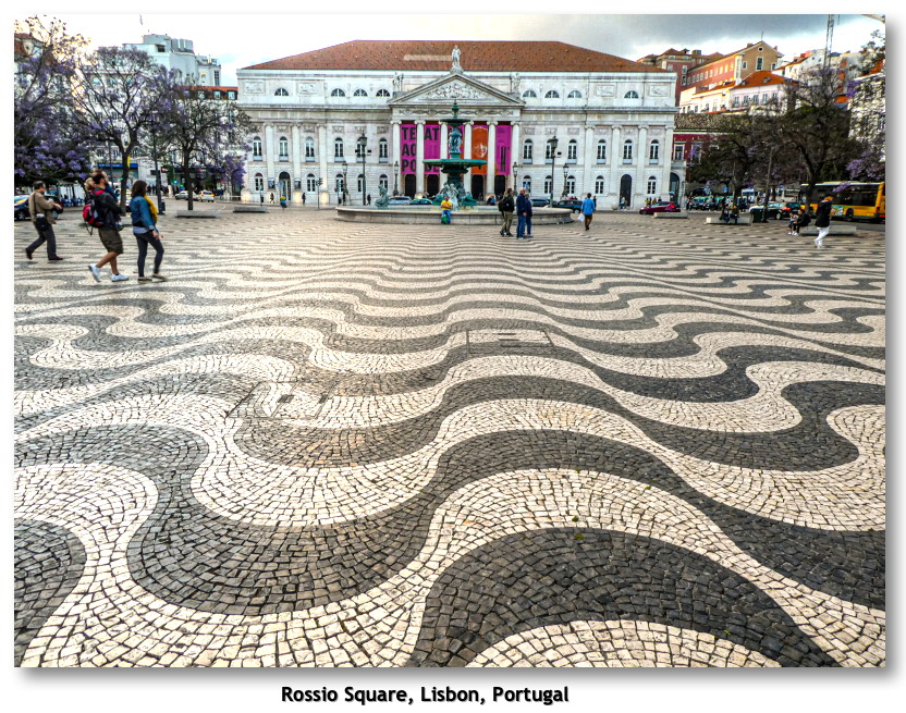 Rossio
                Square, Lisbon, Portugal