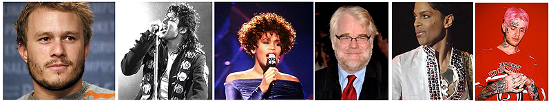 Celebrity Overdose Deaths