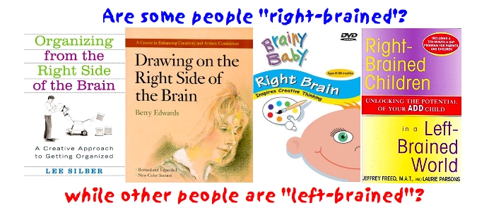 "Right" versus "Left" Brain?