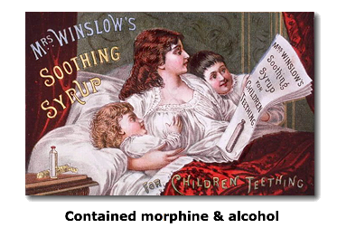 Mrs. Winslow's Soothing
              Syrup