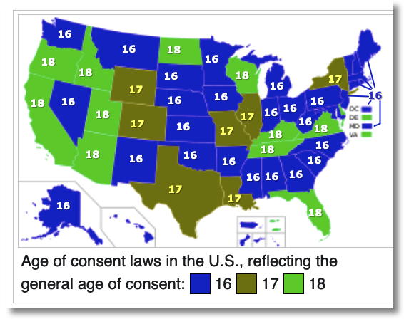 Age
                of consent in US States