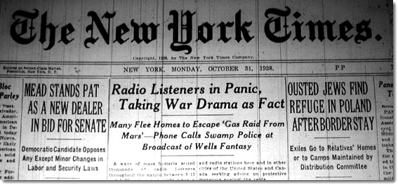 War of the Worlds NYT