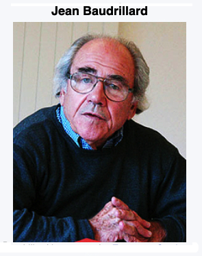 Jean
                      Baudrillard