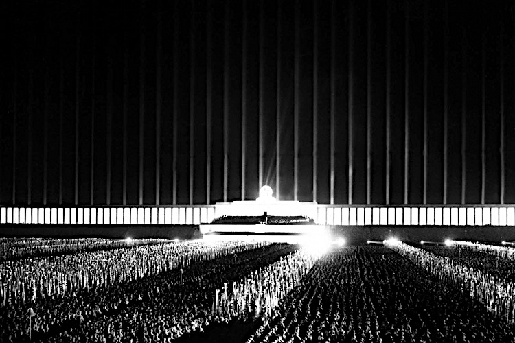 Cathedral of Light, 1937, Nuremberg