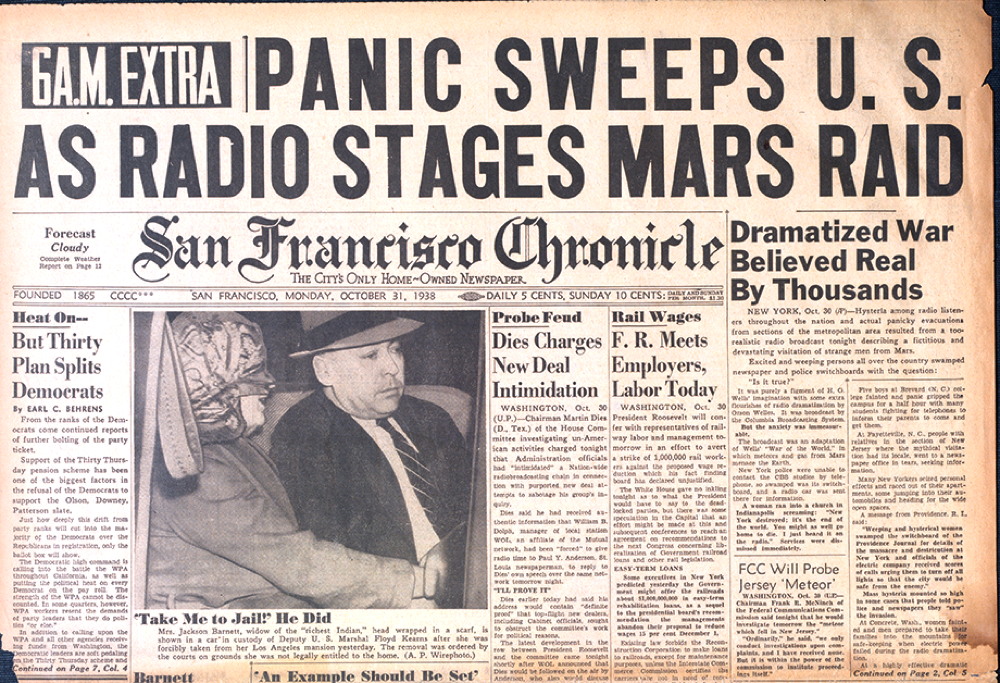 SF
Chronicle War of the Worlds