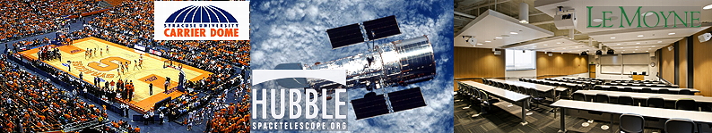 Carrier Dome • Hubble Telescope • Le Moyne Science
Lab