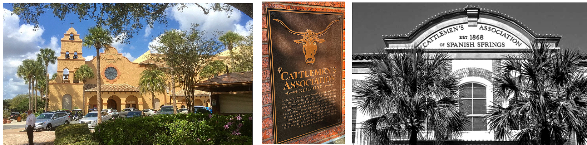 Tne Villages
Plaques and Buildings