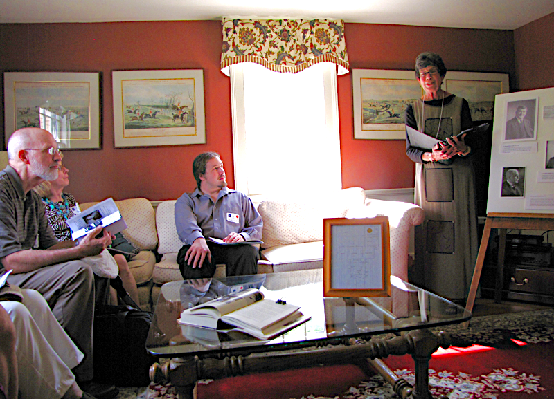 Bedroom in
                    which James died (taken 2010)