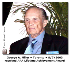 George Miller APA 2003