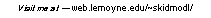 Text Box: Visit me at&nbsp; � web.lemoyne.edu/~skidmodl/
